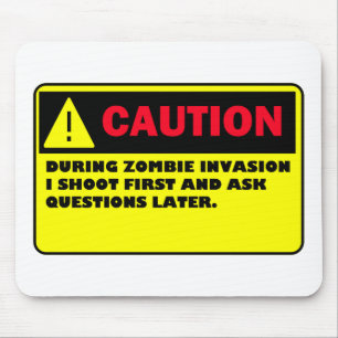 ZOMBIE MOUSEPAD