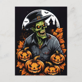Zombie-Nacht Postkarte