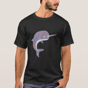 Zombie Narwhal Funny Halloween-Kostüm T-Shirt