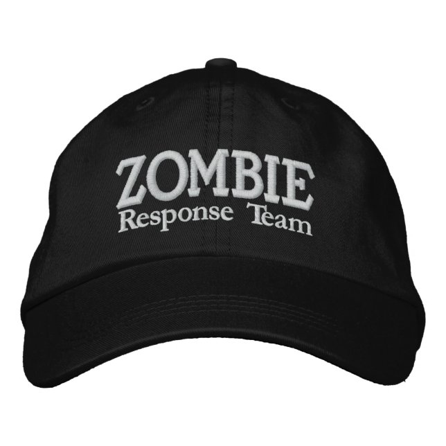 Zombie-Notfallteam Bestickte Kappe (Vorderseite)