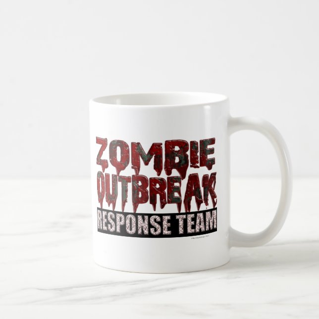 Zombie-Notfallteam Kaffeetasse (Rechts)