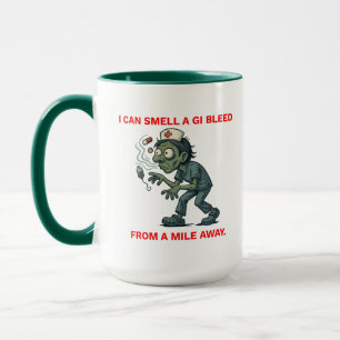 Zombie Nurse GI Shirt bluten - Medical Dark Spaß Tasse