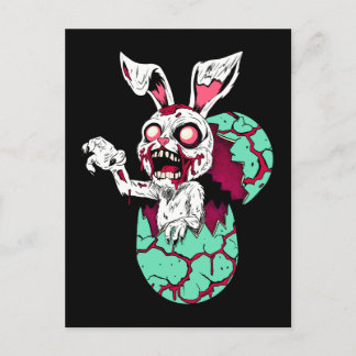Zombie Oaster Bunny Postkarte