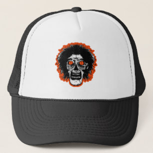 ZOMBIE Orange Eyes Truckerkappe