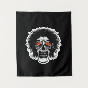 ZOMBIE Orange Eyes Wandteppich