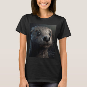 Zombie Otter 2 T-Shirt