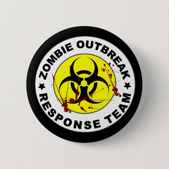 Zombie Outbreak Response Team. Button (Vorderseite)
