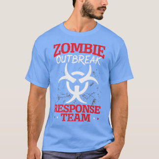 Zombie Outbreak Response Team Halloween Trick or T T-Shirt