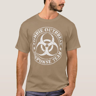 Zombie Outbreak Responseeam White Version Junge T-Shirt