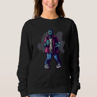 Zombie-Paarkostüm für die Familie zum Halloween 2 Sweatshirt