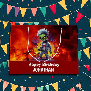 Zombie-Party Große Geschenktüte