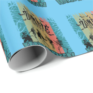 Zombie-Party, Halloween Geschenkpapier