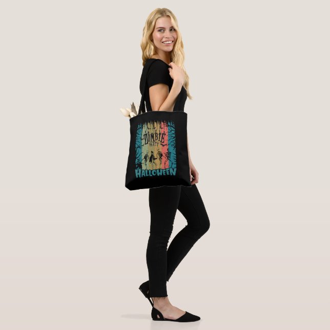 Zombie-Party, Halloween Tasche (Am Model)