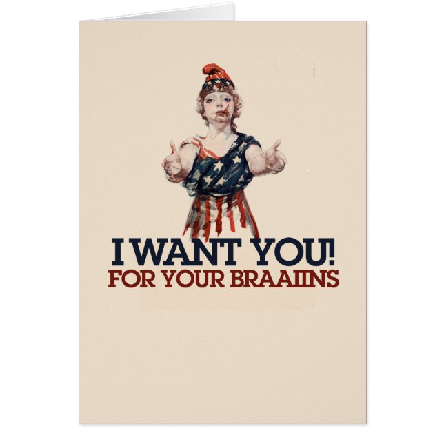 Zombie patriotique (Devant)