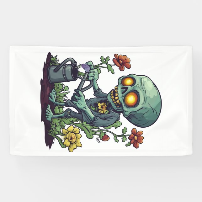 Zombie-Pflanzen-Elternteil Banner (Horizontal)