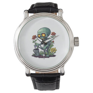 Zombie-Pflanzenelternteil Armbanduhr