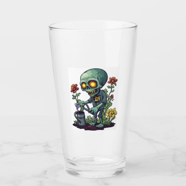 Zombie-Pflanzenelternteil Glas (Vorderseite)