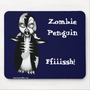Zombie-Pinguin: Ffiiissh! Mousepad