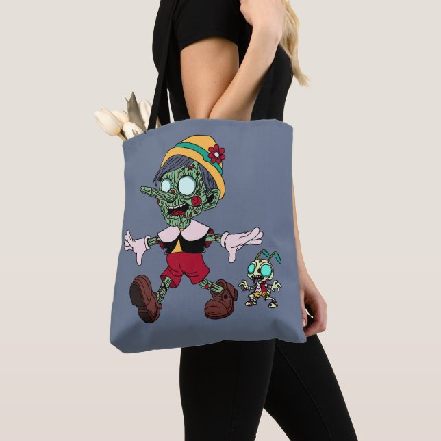 Zombie Pinocchio & Cricket Tasche (Von Nahem)