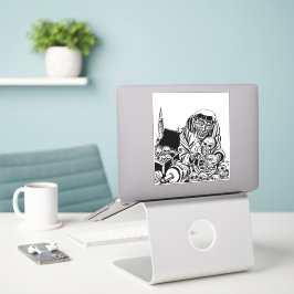 Zombie Pirate Schatzmonster Horror Art Aufkleber