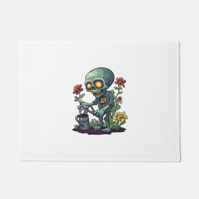 Zombie Plant Parent Fußmatte (Vorderseite)