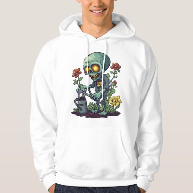 Zombie Plant Parent Hoodie (Vorderseite)