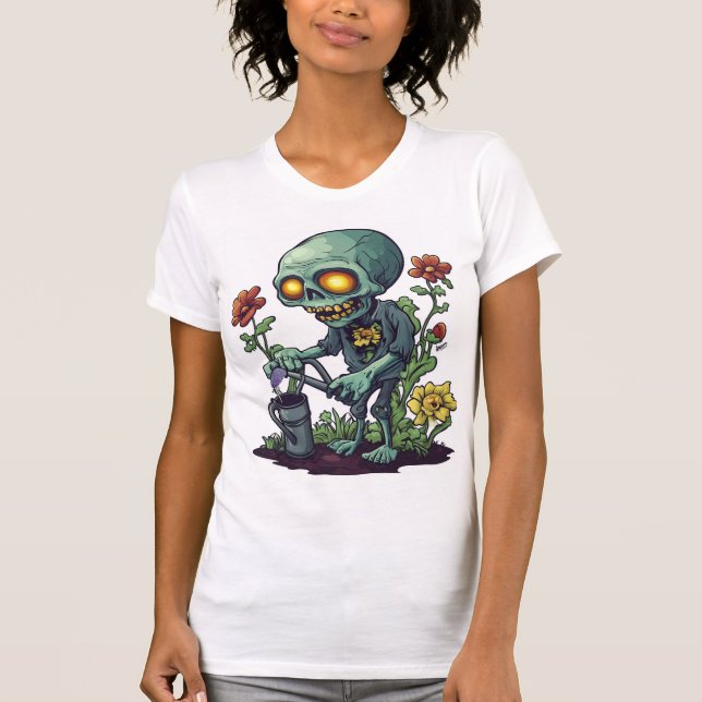 Zombie Plant Parent T-Shirt (Vorderseite)