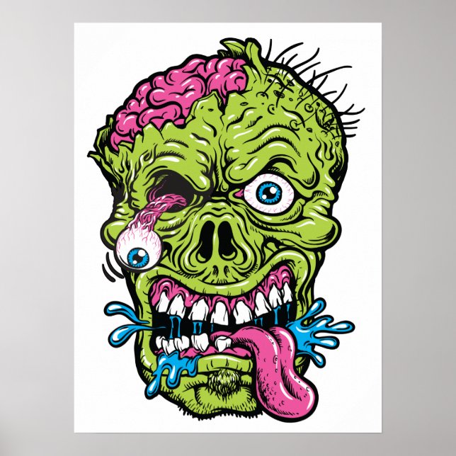 Zombie Poster (Vorne)