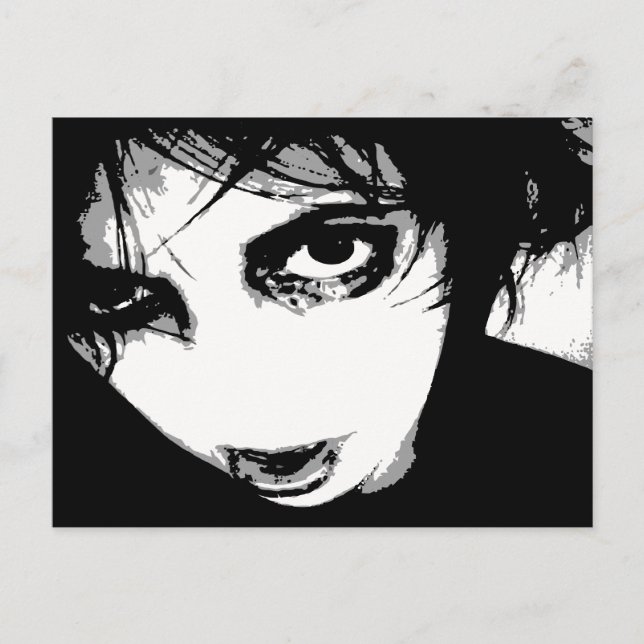 Zombie! Postkarte (Vorderseite)