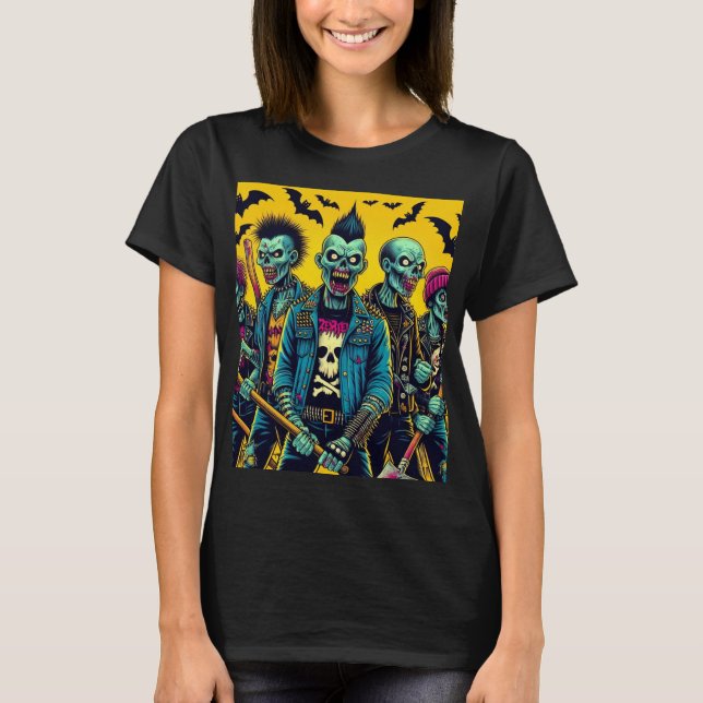 Zombie Punk Band T-Shirt (Vorderseite)