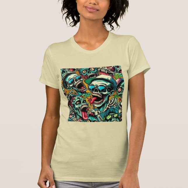 Zombie-Rebellion: T-Shirt (Vorderseite)