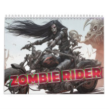 Zombie-Reiter-Kunstkalender
