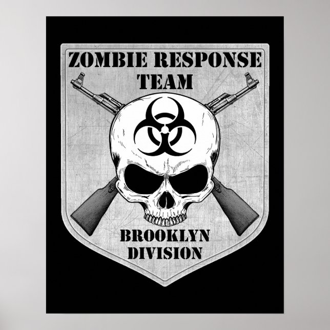 Zombie Response Team: Abteilung Brooklyn Poster (Vorne)