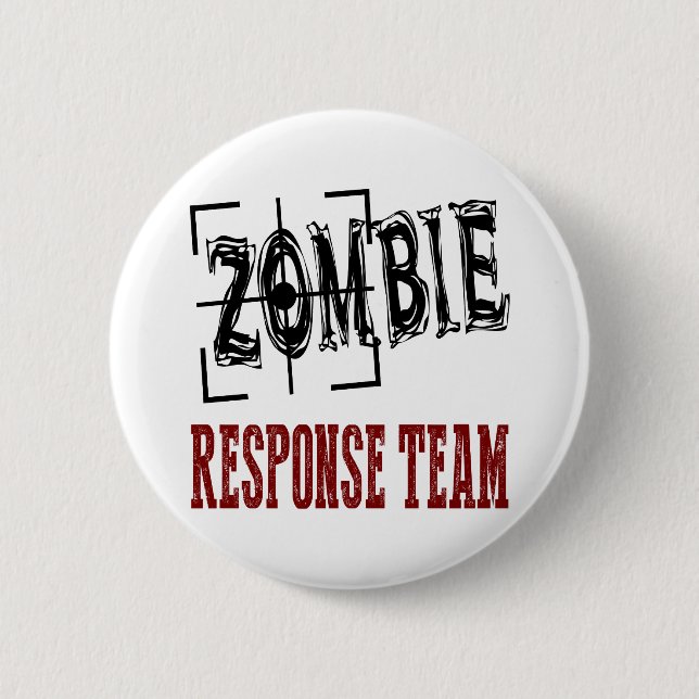 Zombie Response Team Button (Vorderseite)