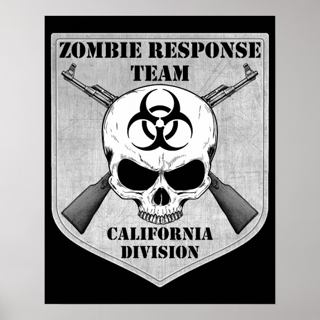 Zombie Response Team: Division California Poster (Vorne)
