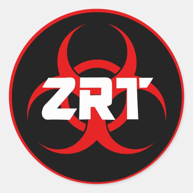 Zombie Response Team Sticker (Vorderseite)