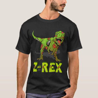 Zombie Rex Zombiesaurus Z Rex Halloween-Kostüm Bo T-Shirt