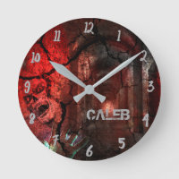Zombie Roter Halloween Horror Custom Personalisier