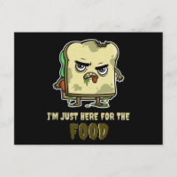 Zombie-Sandwich-Toast Lustiges Halloween Kawaii