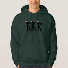 Zombie Santa Christmas Hoodie