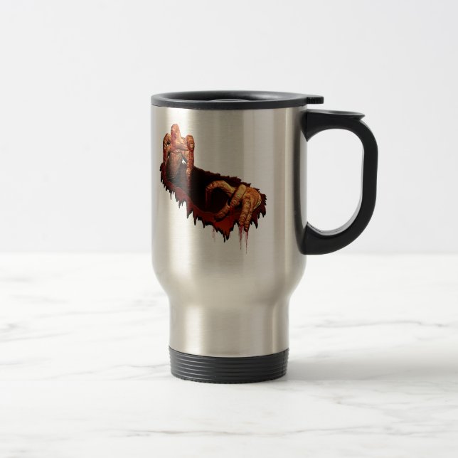 Zombie-Schalen-Tassen-Gory untote Reisebecher (Rechts)