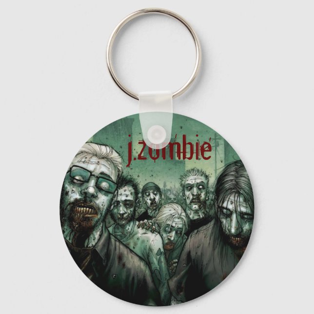 Zombie-Schlüsselanhänger Schlüsselanhänger (Vorderseite)