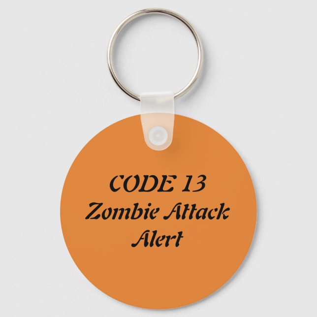 Zombie-Schlüsselkette Schlüsselanhänger (Vorderseite)