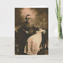 Zombie Siblings Karte