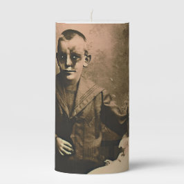 Zombie Siblings Stumpenkerze