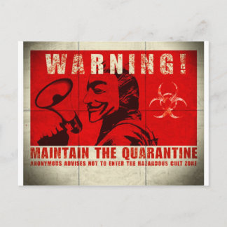 Zombie, signieren postkarte