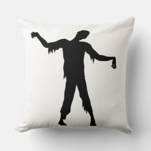 Zombie Silhouette Kissen