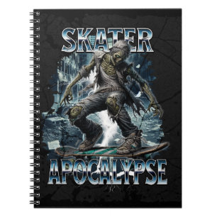 ZOMBIE-SKATER-APOKALYPSE NOTIZBLOCK