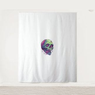 Zombie Skull Apokalypse Wandteppich