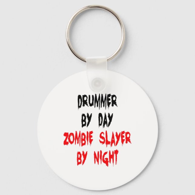 Zombie Slayer Drummer Schlüsselanhänger (Vorderseite)